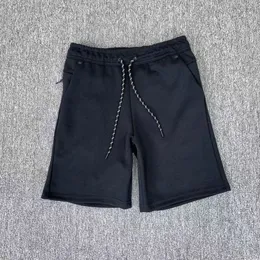 Mens Shorts ünlü spor markası klasik rahat spor şort diz uzunluğu