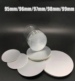 200pcs 95mm96mm97mm98mm99mm Pepetpphdpeglassacryl -Flascheninduktion Aluminiumfolie Dichtungen Aluminiumfolie Dichtetpads3610156