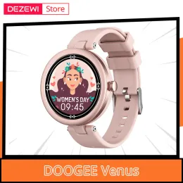 Saatler Global Versiyon Doogee Venus IP68 Mesleği Su Geçirmez Akıllı Smarthatch Bluetooth 5.0 200mAh Büyük Batarya 1.09 "Ultraclear ekran