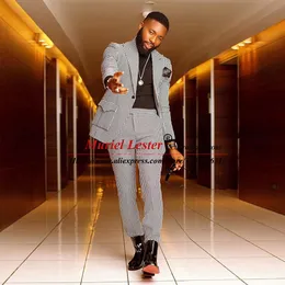 Pant coat in check style deals