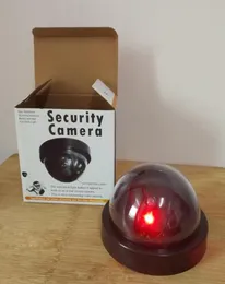 Bezprzewodowe zabezpieczenia domu fałszywe aparat symulowany nadzór wideo insiodrowy inwigilacja inkullanta manekinu IR Fake Fake Dome Camera z Box5758936