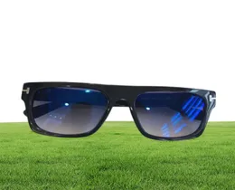 Óculos de sol inteiros Mod ft0711 fausto preto gafas de sol designer de luxo glasses óculos Óculos de alta qualidade 4108596
