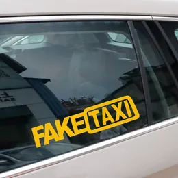 Fake Taxi Car Sticker - Funny Drift Sign Decal For Vehicles | Custom Windshield Bumper Sticker In Reflective Material - Foto 8