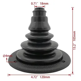GO Marine Rubber Protective Bellows Steering Shift Cable Boot For Cars Boats Yachts Ships Motor Boats (102 X 120mm） I.243573479