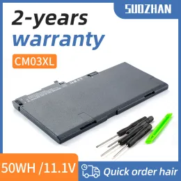 배터리 Suozhan CM03XL HP 엘리트 북을위한 배터리 배터리 740 745 840 850 G1 G2 ZBook 14 15U HSTNNIB4R HSTNNLB4R HSTNNDB4Q 11.1V 50WH