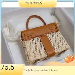 Bamboo Cane All Brand Designer Shoulder All Handmade Picnic Woven 20CM Mini Crossbody Bag Gold Accessories