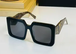 Óculos de sol quadrados da moda havana preto cinza escuro len grandes óculos de sol para homens homens de sol gafas de sol Protection yewea59477793