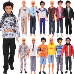 ملابس دمية Kens ، T-Shirt+Pants ، Sweatshirt+Shorts ، مناسبة لدمى Kens ، وملحقات دمية BJD ، ولعب الأطفال والبنات