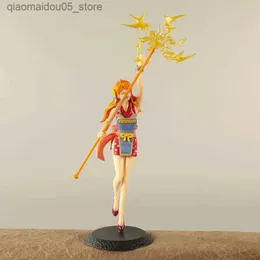 Figuras de brinquedo de ação 19.5cm Ação integrada Picture Sexy Nami Animation Classic Battle Model Toy Toy Christmas Gift