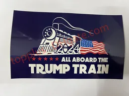 Trump Auto Adesions Trump Train Bumper Sticker Flag Decal per veicoli per auto