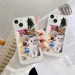 Cool Cat Soft Phone Case dla Xiaomi Redmi Uwaga 10 Pro Case Redmi Uwaga 9 8 11 11s 10c dla Xiaomi 13 Pro 12 Lite 11t Pro 12t Cover