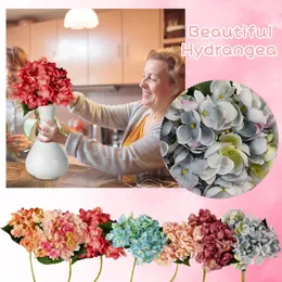 Dekorativa blommor med för sovrummet Baby Artificial Gardenwedding Plastic Silk Decoration Home Plant Perilla