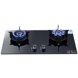 Combos Flipype Embedded Cooktop Spise Hushållen Energysaving Gas Spis Naturlig flytande gas DualPurpose Estufa de Ga Fierce spis