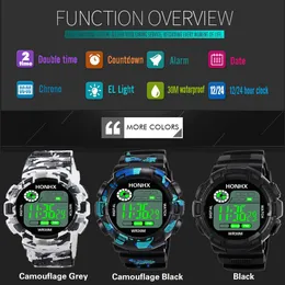 Military Watches for Men Rugged Dual Display Wristwatch, Waterproof  Design, Mens Tactical Watches for Outdoor Adventure