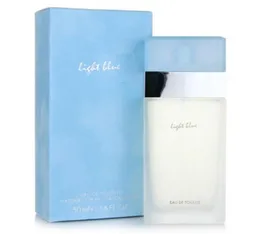 Lady Perfume Perfumes eau de Toilath Light Blue 100 мл Свежая и элегантная досуга Высококачественная быстрая доставка 3316104