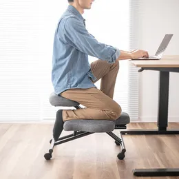 Cadeira de ajoelhamento - Escritório em casa Ergonomic Computer Desk Delk para para sentar ativo aliviando as costas e dor no pescoço, melhorando a postura