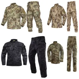 Calça tática kryptek typhon bdu uniforme camuflagem camufla