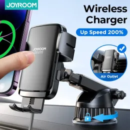 Chargers Joyroom Car Thone Держатель беспроводной зарядное устройство зарядное устройство стабильное вращательное воздушное вентиляционное отверстие