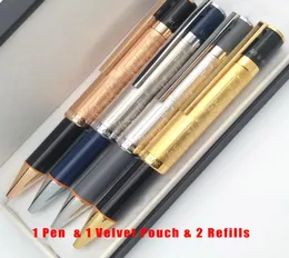 Pure Pearl Andy Warhol Classic Ballpoint Pen Relivers Barrel Напишите роскошную школу офис канцелярский ролик