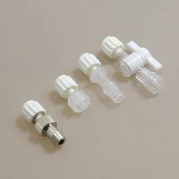 Male Luer Lock Plug Adapter ABS Plastic Air Valve Pipe Dispensing Glue Subpackag Syringe Barrel Fitting Connector End Cap Cove