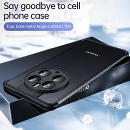 Lyx med linsskydd hörn pad mjukt silikonfodral för Huawei Mate 50 stötsäkert telefonskydd på Huawei Mate50 Pro