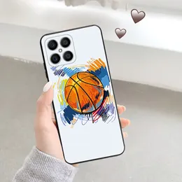 Для чести 90 70 x9a x8 5g 8x x7 x6 x8a Magic 5 4 20 Lite 20i Pro Basketball Matte Soft Phone Cover Cover