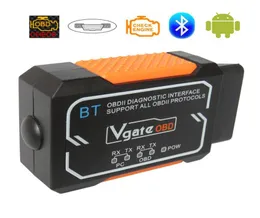 VGATE OBD2 -skanner för bil ELM327 Bluetooth V15 Diagnostiska verktyg ELM 327 V 15 OBD 2 II -gränssnitt för Androidios PIC18F24806264825