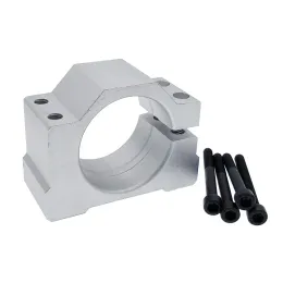 45mm 52mm Spindle Motor Mount Bracket Spindle Fixture For ER11 300W 400W 500W Cast Aluminum Bracket With Screws