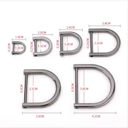 금속 10mm-38mm 분리 가능한 오픈 스크류 D 링 버클 족쇄 가죽 크래프트 백 스트랩 벨트 핸들 어깨 웨빙