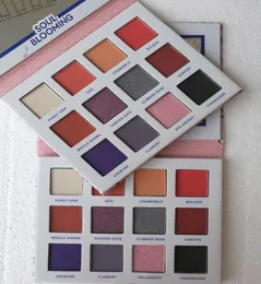 Новейший макияж Nabla Soul Blooming 12Colors Palette Palette Shimmer Matte Eye Shadow Высокое качество падения 1936109