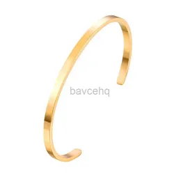 Bracciale per un bracciale per amanti un bangle unisex in acciaio inossidabile unisex può essere alfanumerico 240411 fai -da -te 240411