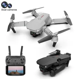 Drohnen 2023 E88PRO RC Drohne 4K Professional mit 1080p Weitwinkel HD -Kamera Falten Sie RC Helicopter WiFi FPV Höhe Hold Geschenkspielzeug