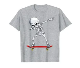 Tamponando skate scheletro skateboard skater boys maschi tshirt7300478