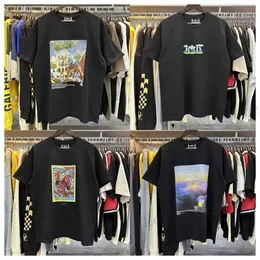 قمصان الرجال Kith Tom and Jerry Men T-Shirt مصممة النساء قميص الصيف غير الرسمي القصيرة القصيرة T عتيقة أزياء الملابس العليا خارج الملابس S-XL T240411