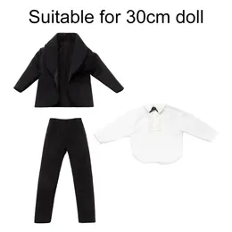 1set 1/6 roupas de boneca boneca masculina diariamente use roupas de terno casual roupas de festa de festa para acessórios de boneca de 30 cm