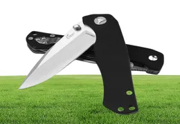 Ny toppklass OEM ENLAN EW0102 Fold Knife 8CR13 BLADE G10 Handtag 5860 Hårdhet Camping Outdoor Pocket EDC Tools Whole PRI7115728