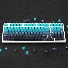 Acessórios 104+20 Gradiente PBT Dyesubbed Keycaps Definir perfil de cereja para o teclado Mechanical Gaming ANSI 61/87/96/980/10/10/108