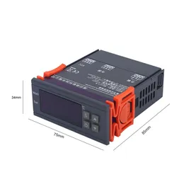 MH-1210W Controlador de temperatura digital inteligente 220V 24V 12V Aquecimento de temperatura de resfriamento Termostato Microcomputador Termostato