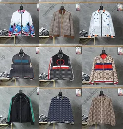 Giacche da uomo designer autunno giacca da stampa a doppia lettera uomo maniche lunghe maniche mane streetwear luxurys giacca a vento a vento asiatico mix size xxxl 3xl