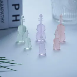 Figurine decorative piccoli figurine violino violino violoncello statue da collezione decorazioni per la casa mini regali giocattoli per San Valentino Natale