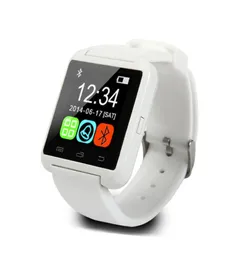 100 Authentic U8 Smart Watch Smartwatch -handledsklockor med höjdmätare och motor för smartphone Samsung iPhone iOS Android Cell Pho6432638