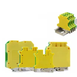 1Pcs USLKG Screw Din Rail Terminal Blocks Ground Earth Universal Class Connector USLKG Wire Conductor