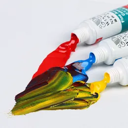 Акриловые краски набор цветных красок для художников 12 мл нетоксичная крафта пигментная бумага Canvas Rock Art Diy инструменты рисования