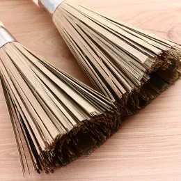 Bamboo Wok Brush كبيرة وعاء غسل فرشاة فرشاة مطبخ تنظيف المطعم