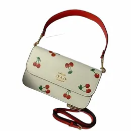 Olay luxury brand high quality women's new brynns Handbag Shoulder bag Handheld multi-functional milk tea armpit classic lovely cherry bag