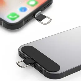 Patch da 2 in 1 con tappa di polvere anti -persi per iPhone 14 Samsung Google Tipo C Porta di ricarica Apple Dust Apro prova Dompagidamento in silicone di silicone