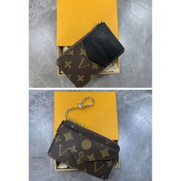 Louies Vuttion Torba Ard Tutucu Recto Verso Tasarımcı Moda Mini Zippy Cüzdan Para Çantası Çantası Kemer Takımı Anahtar Poşeti Pochette Louisevi Huzur 713