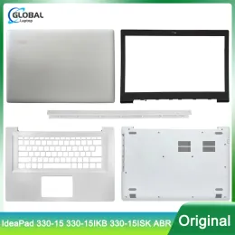 Случаи Новый корпус ноутбука для Lenovo IdeaPad 33015 33015ikb 33015ISC ABR LCD задней крышки передняя крышка передняя панель пальмовая пальма нижняя часть шарнира белых
