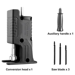 Electric Drill Modified To Electric Saws Electric Reciprocating Saws Drill Convert To Jig Saws Wood Cutter Attachment Adapters