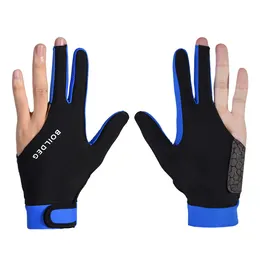 Acessórios para esportes Finger Billiards Snooker Professional Glove Show Glove para o tamanho esquerdo da mão direita (preto)